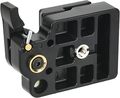 Miniatura 6 de 323 RC2 Adaptador de placa de liberación rápida, adaptador de conexión rápida con placa de liberación rápida compatible con monopie Manfrotto,