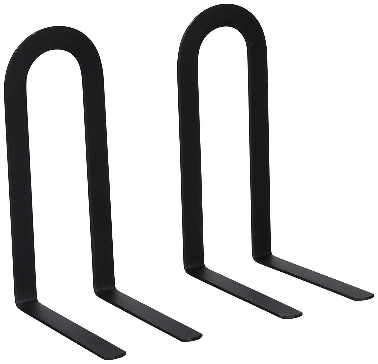 INDIAN DECOR 4023 Small Book Ends Mod Bookends Office Color (Black) (5