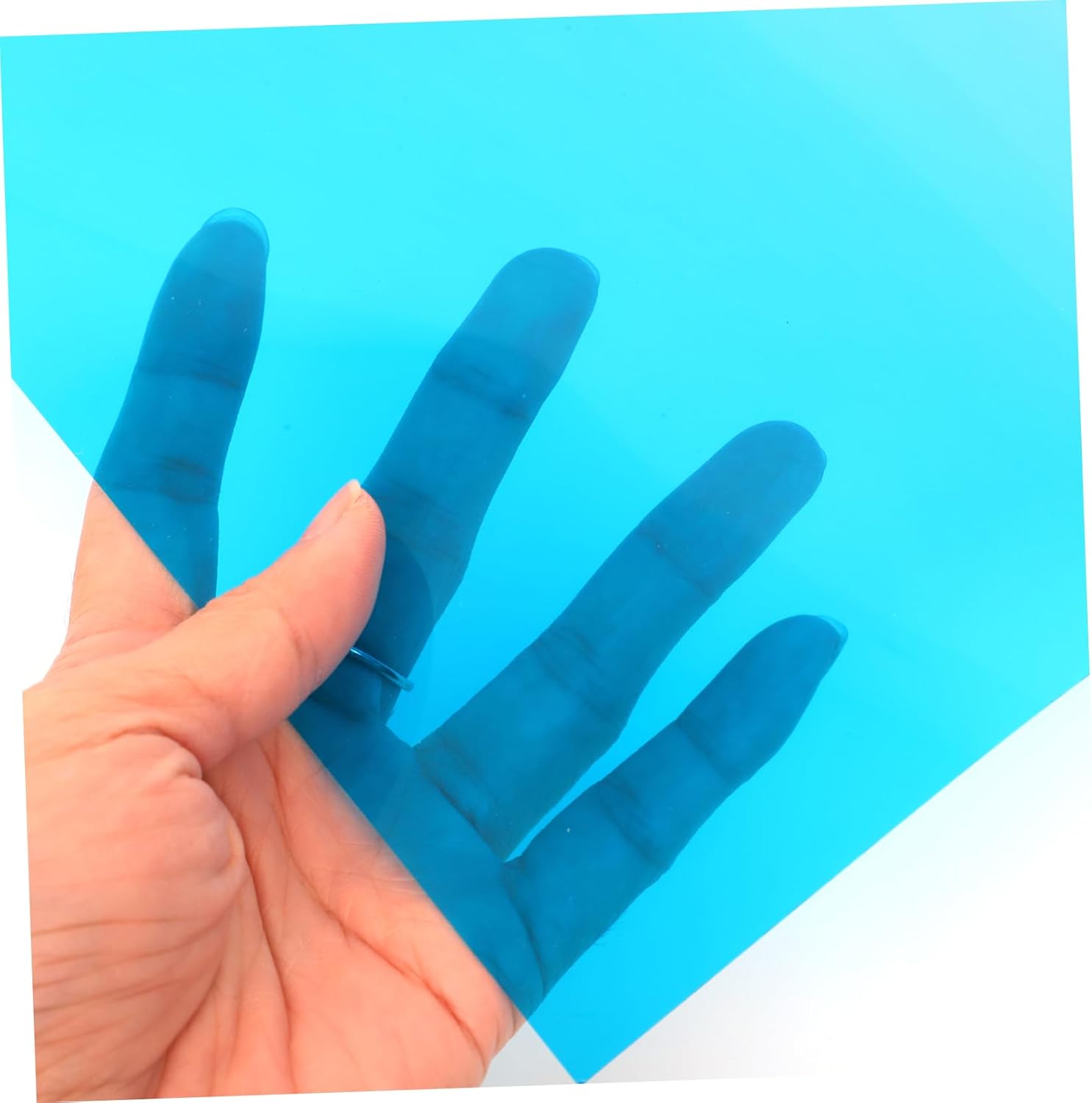 10pcs PVC Film Sheets for Lighting Overlay Dyslexia Correction Vinyl Flash Diffuser Light Filters for Reading