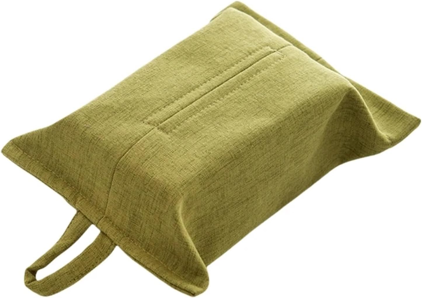 Tissue Box Cover Holder, Fabric Tissue Box Napkin Dispenser Paper Holder