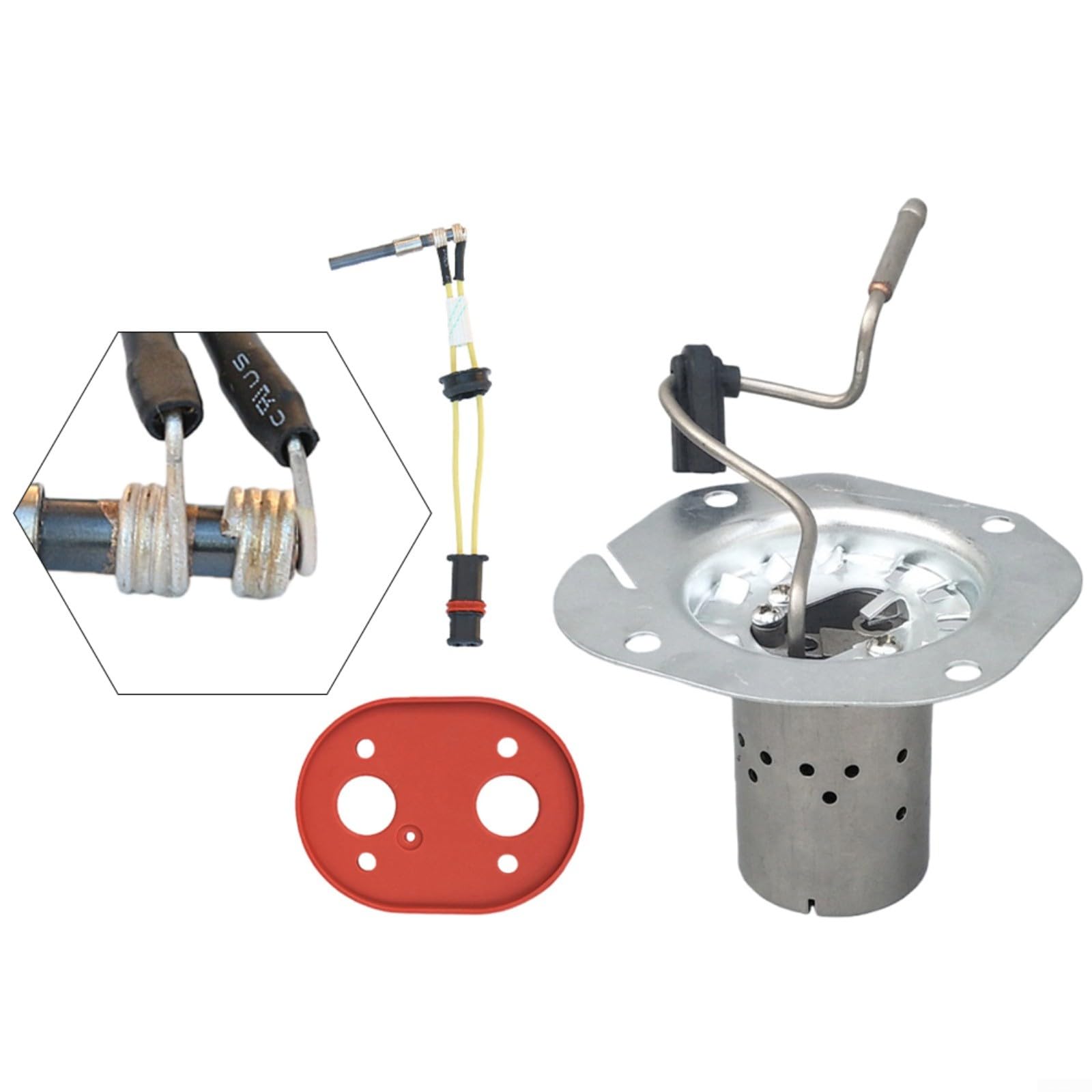 Dieselheizungsbrenner-Umbau-Kit aus Edelstahl für Webasto Top 2000 2000S 2000ST 2000STC Standheizungen OEM 1322420A 1302799A 9005086A 1322585A
