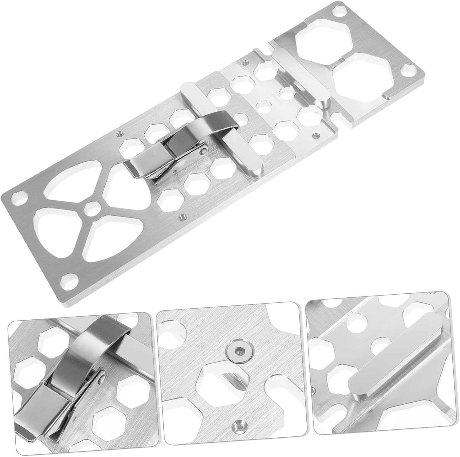 Angoily Circular Saw Guide Rail Right Angle Guide Install and Self-aligning Cnc Milled Aluminum Alloy Construction