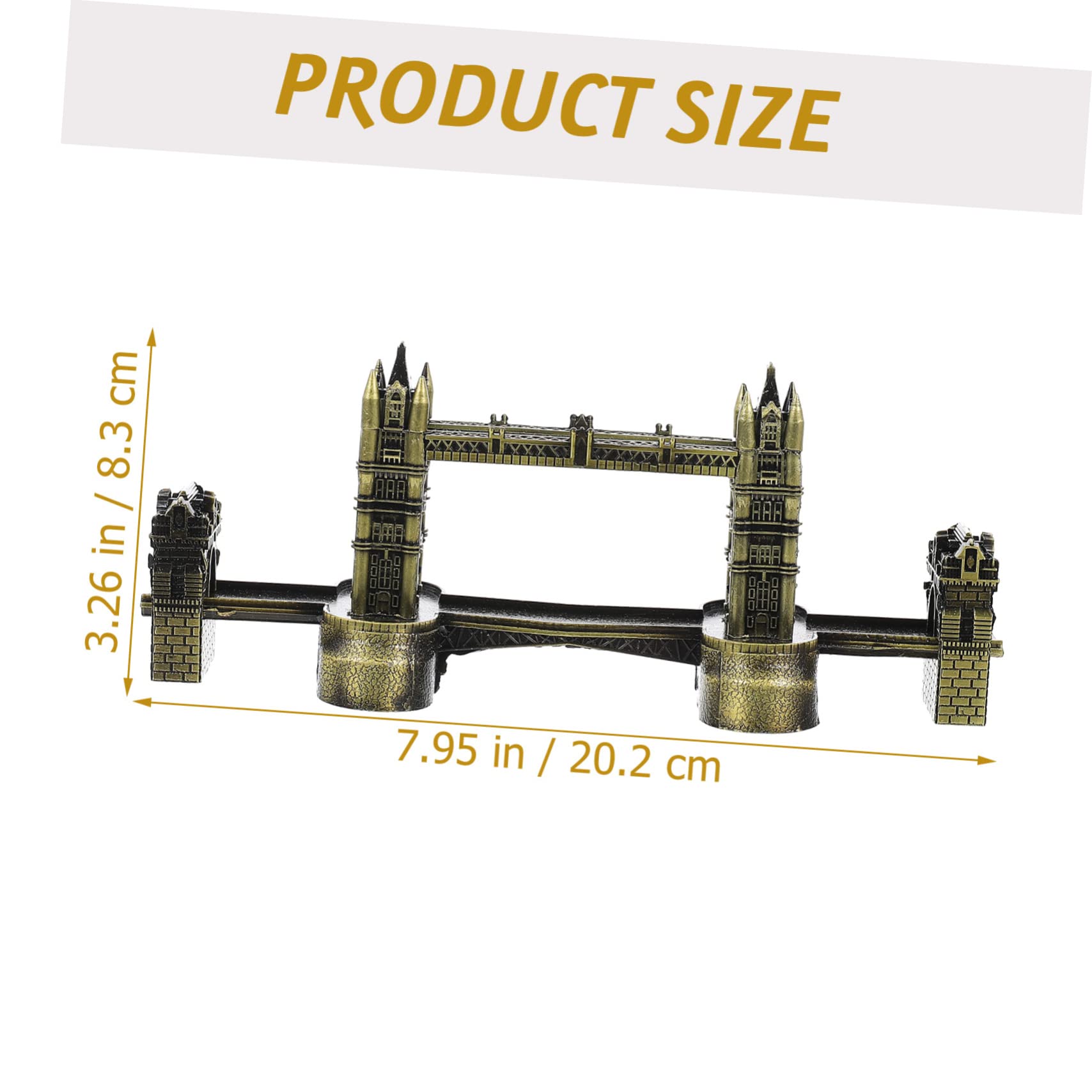 Tower Bridge Model Vintage London - Alloy Architectural Ornament For ...