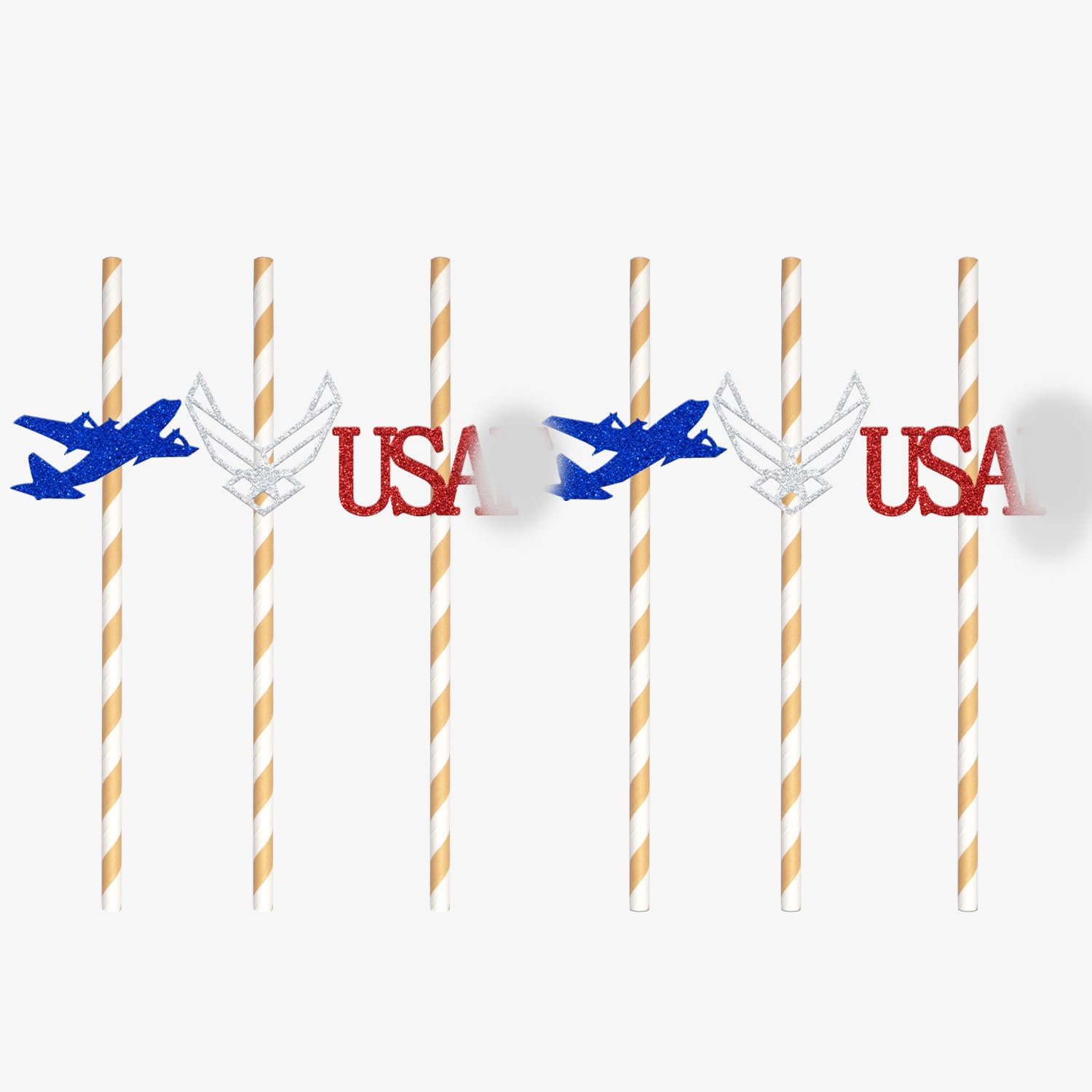Snapklik.com : USAF Paper Straw Decor, Air Force Theme Party ...