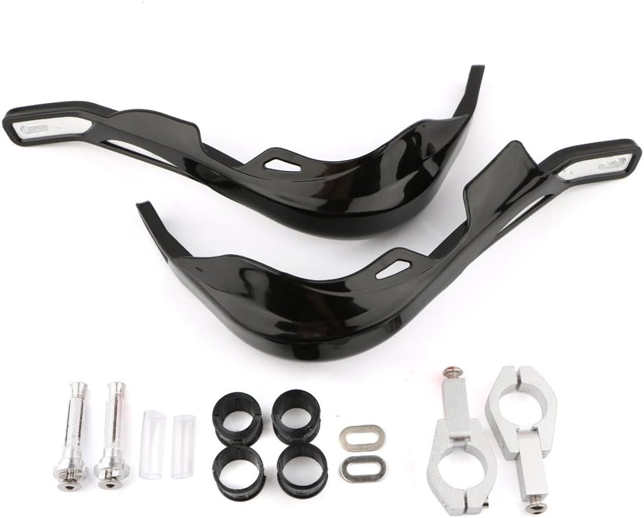 Black Dual Sport Dirt Bike ATV MX Motocross Enduro Aluminum Inside Hand Brush Guards for Yamaha Suzuki