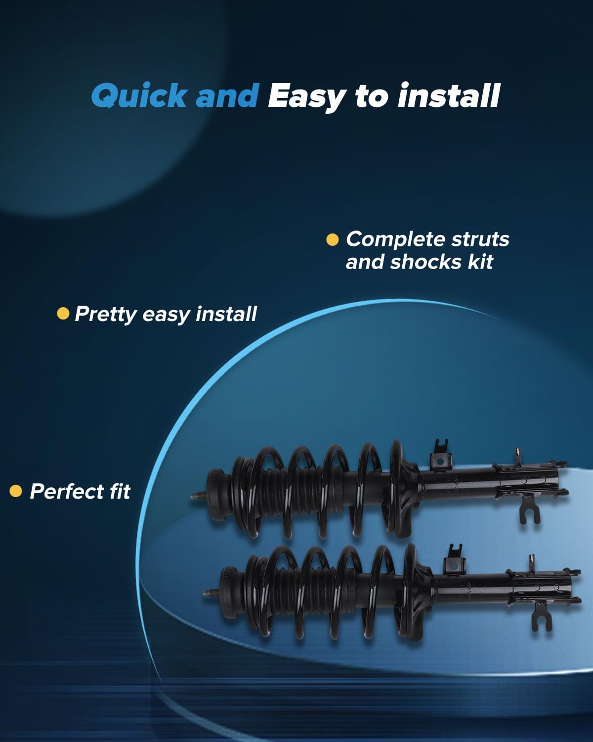 Struts Shock suspension kit for Chevrolet Aveo 2004-2011,for Chevrolet Aveo5 2006-2009,for Pontiac G3 2009,for Pontiac Wave 2005-2008, Complete Struts Assembly kit 12 Pcs