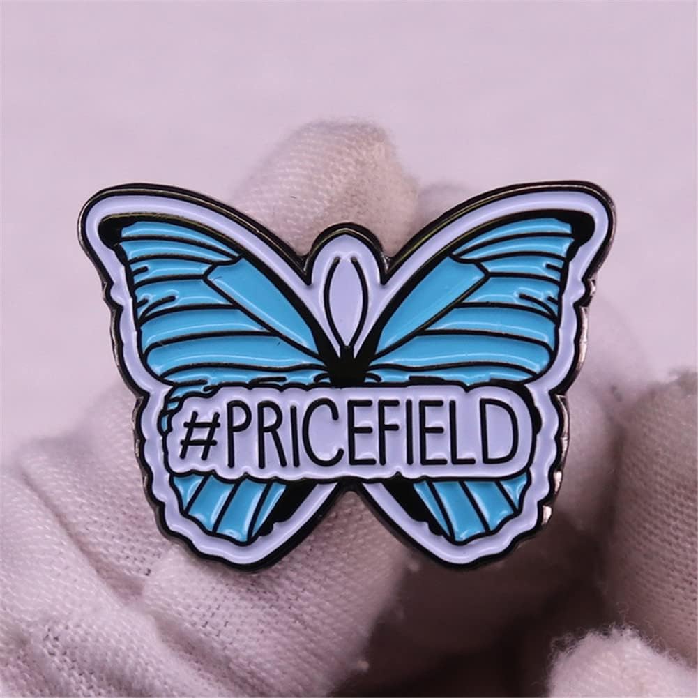 Badge Metal Pin Life is Strange Blue Butterfly Brooch Metal Pin Enamel Brooch Lapel Pins For Backpacks Badges Jewelry Decorations image 3