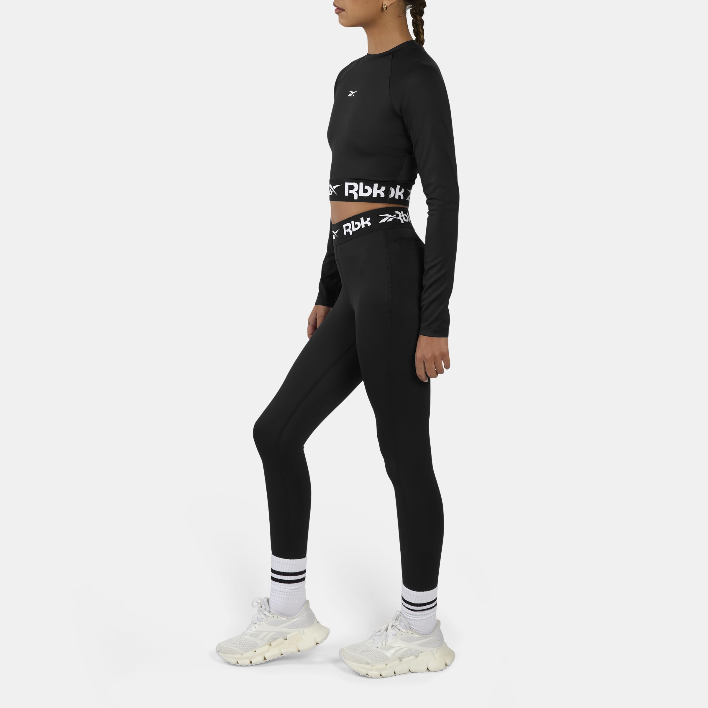 Reebok Core Fitness Training Ruched Legging - Leggings - Pantalon de survêtement - Femme