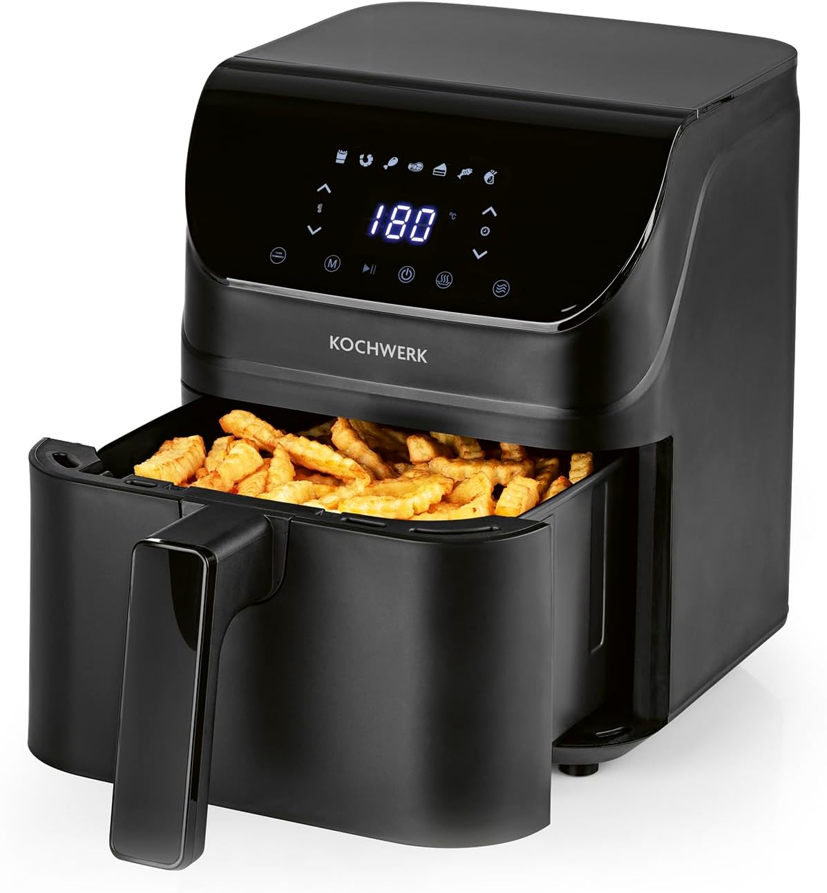 Rachs KOCHWERK Digitale Heißluftfritteuse 4L | Airfryer mit Touchscreen ... Rachs KOCHWERK Digitale Heißluftfritteuse 4L | Airfryer mit Touchscreen ...