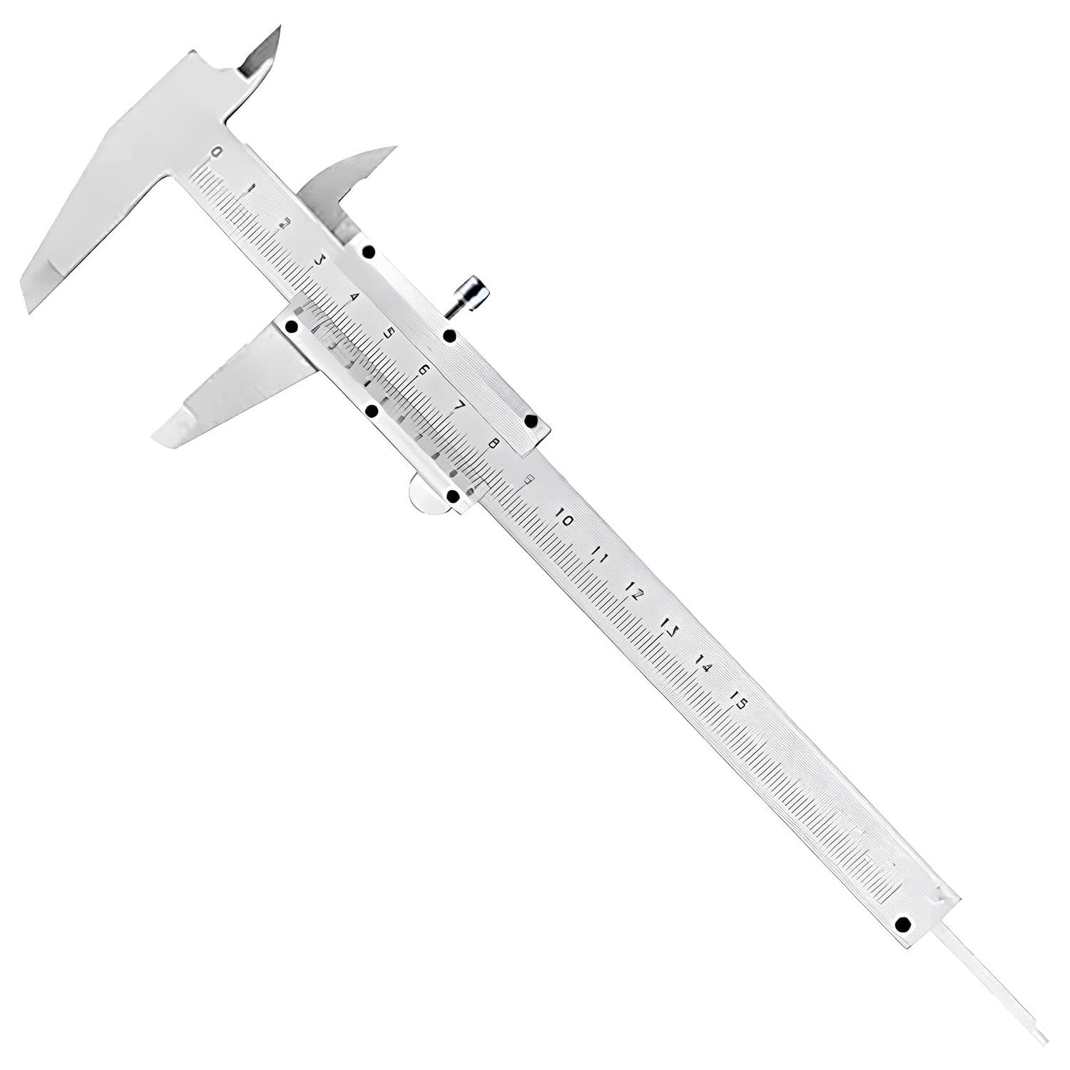 Orret Home Analog Kumpas – 150 mm Karbon Çelik Gövde, 0.02 mm Hassasiyetli Ölçüm Aleti, İç-Dış-Derinlik-Step Ölçüm İçin Uygun Teknik Kaliper (Mekanik)