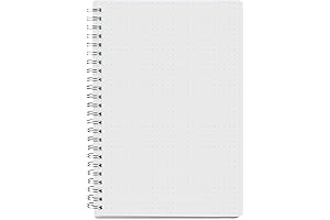 Spiral Dot Grid Notebook - A5 Bullet Journal