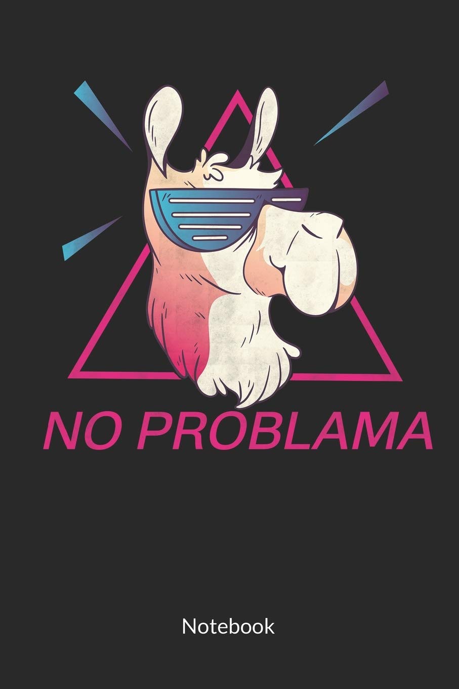 No Problama. Notebook: Alpaca Notebook with Lama Animal, 6x9, ruled.