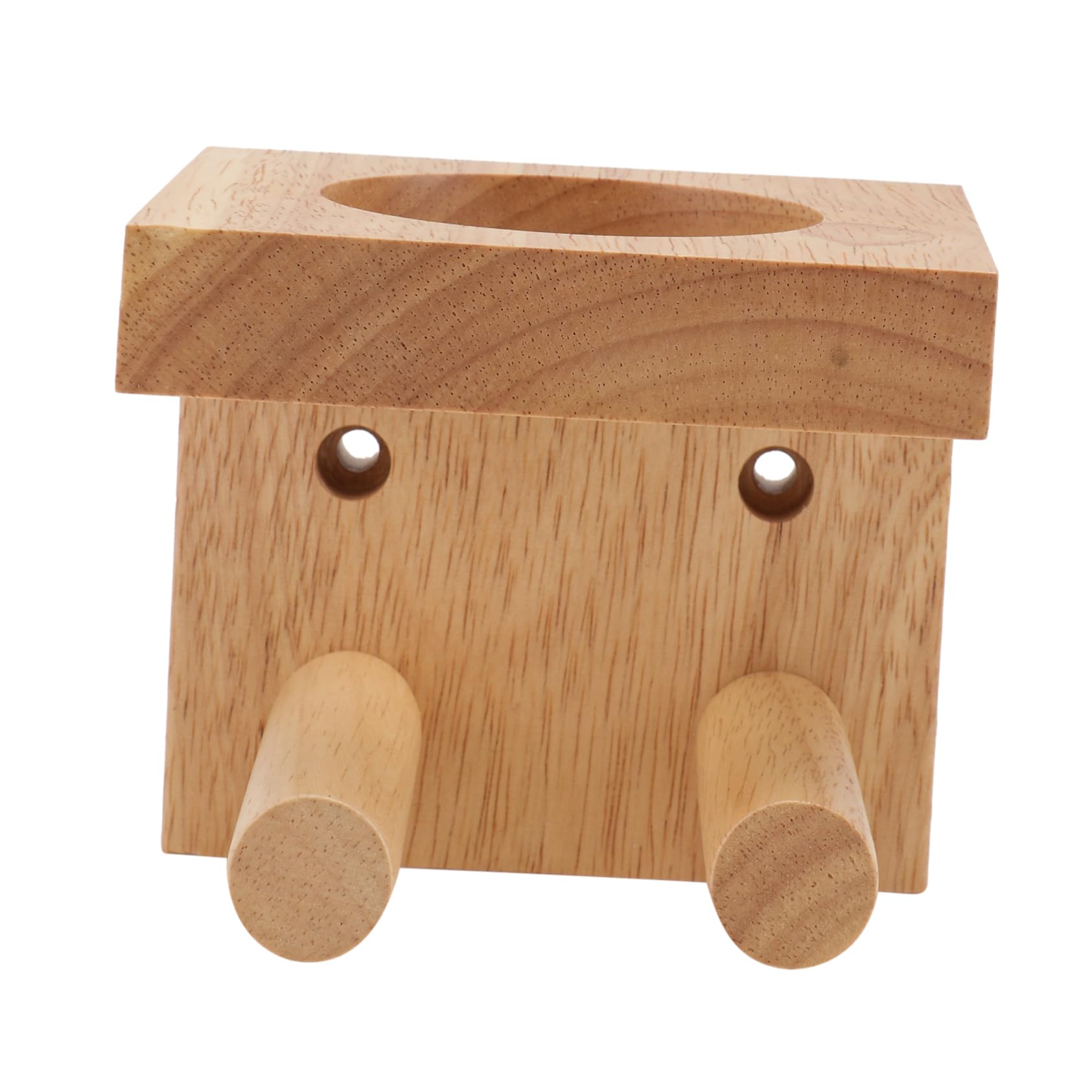 balacoo Durable Baseball Bat Rack Solid Wood Baseball Holder Hockey Stick Support Storage Bracket