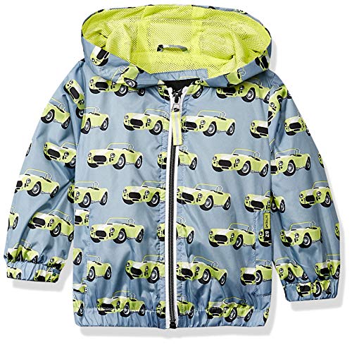 iXtreme Baby Boys Car Printed Windbreaker, Lime, 24M