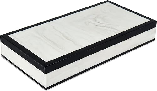 Miniatura 10 de Handicrafts Home Colección Marquet Array - Joyero decorativo hecho a mano para recuerdos, baratijas y decoración del hogar, caja para almacenamiento