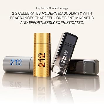 212 VIP Black Elixir by Carolina Herrera for Men - 3.4 oz EDP Spray