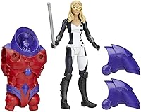 Vista 1 de Marvel Legends figura de acción de Pájaro Burlón de Agentes de Shield con armadura roja para montar de 6 pulgadas