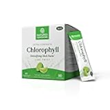 Nature's Sunshine Chlorophyll Stick Packs: Supercharge Your Detox and Boost Gut Health in Convenient, Delicious Stick Packs (Lime Twist)