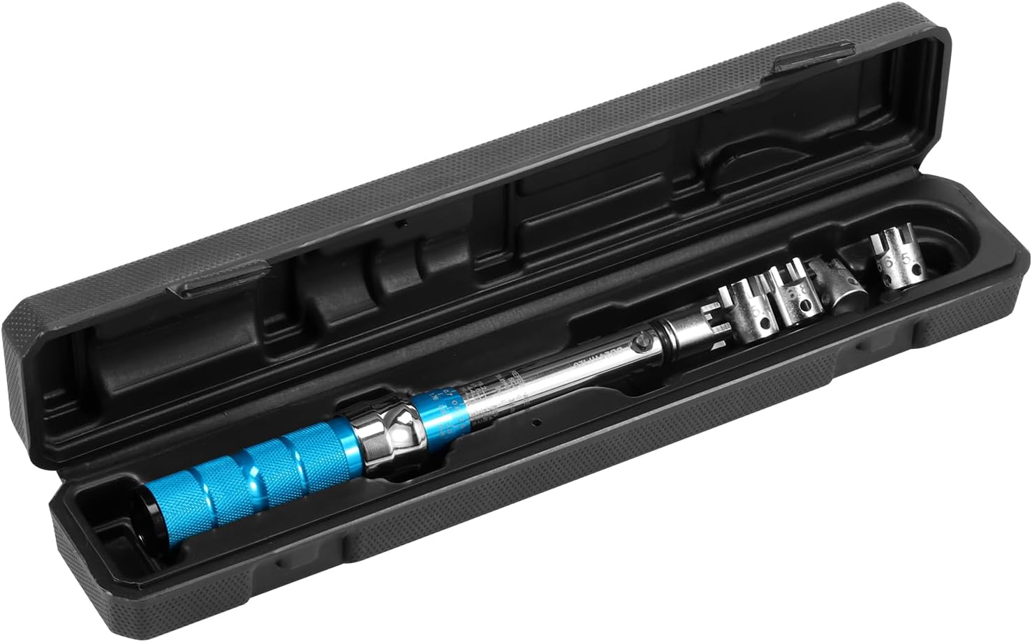 Spoke Torque Wrench Steel Torque Wrench Set 2-10 NM Spoke Tightening Torque Tool Accurate Flexible Torque Setting Wrench Tight Reliable Torque Spanner Portable for Motorcycle(blue)