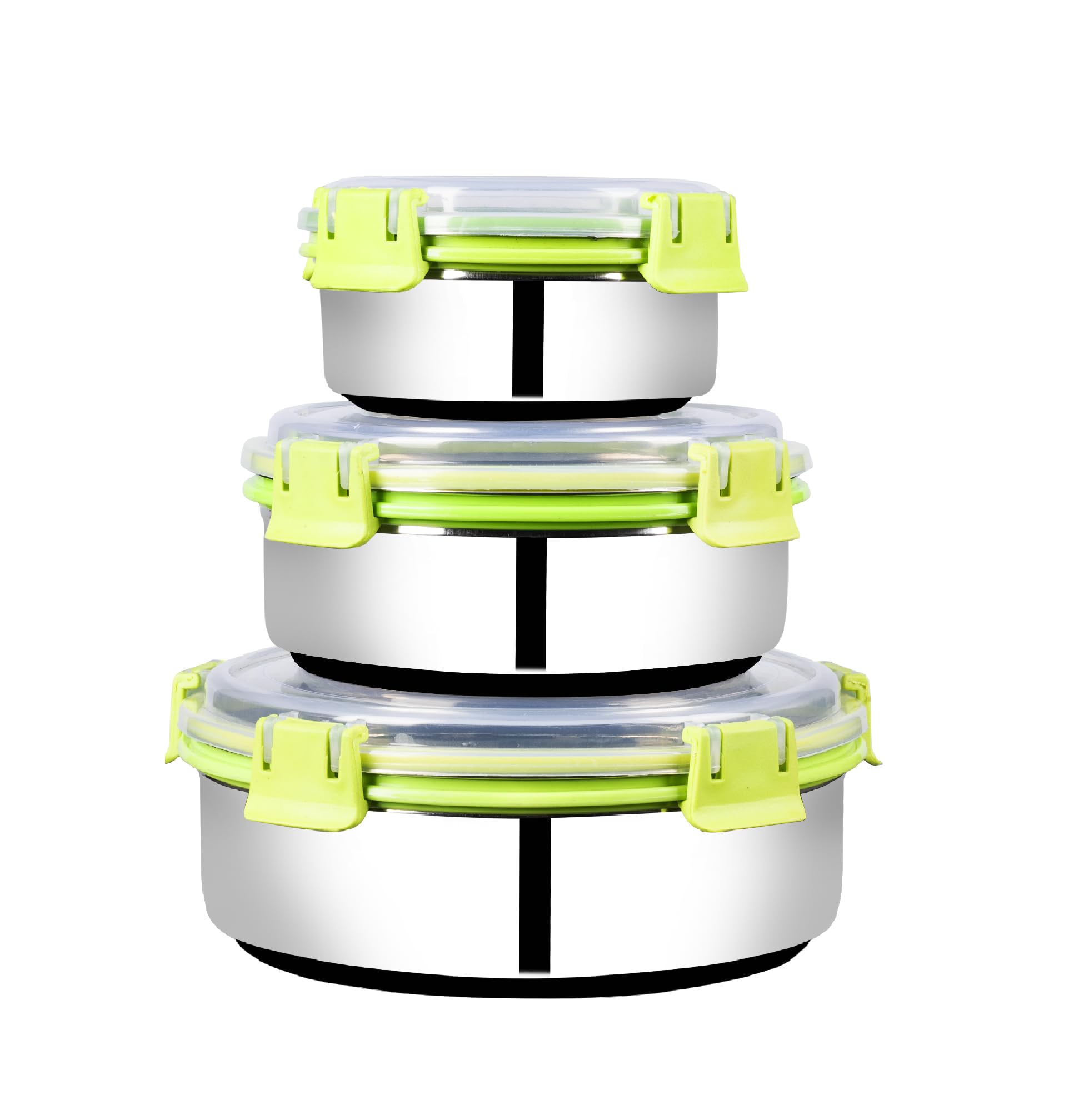 See full amazon price history chart for BOWLMAN Stainless Steel Lunch Box/Tiffin Box Containers - Set of 3 Pcs, Steel Containers Set with Leak Proof Lids - Ideal for Lunch, Carry Roti, Dal, Fruits, Pickel (Green) BOWLMAN Stainless Steel Lunch Box/Tiffin Box Containers - Set of 3 Pcs, Steel Containers Set with Leak Proof Lids - Ideal for Lunch, Carry Roti, Dal, Fruits, Pickel (Green) (B0D426YQH6) Amazon Price History, Amazon Price Tracker
