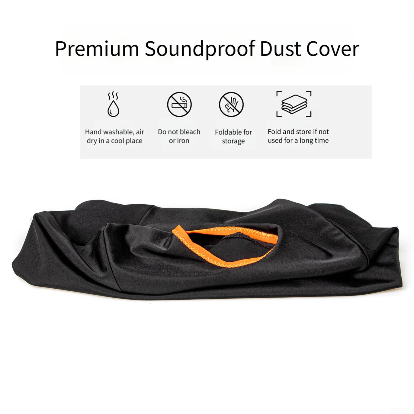 per bose S1 Pro+ Copertura antipolvere Altoparlante Custom Fit Soundbar Custodia protettiva Panno di Nylon Scratch per la prova di archiviazione 26x23x33cm
