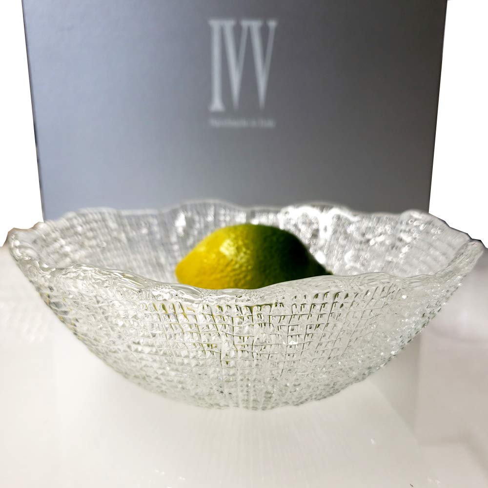 diamantè ensaladera cm. 20 cristal transparente