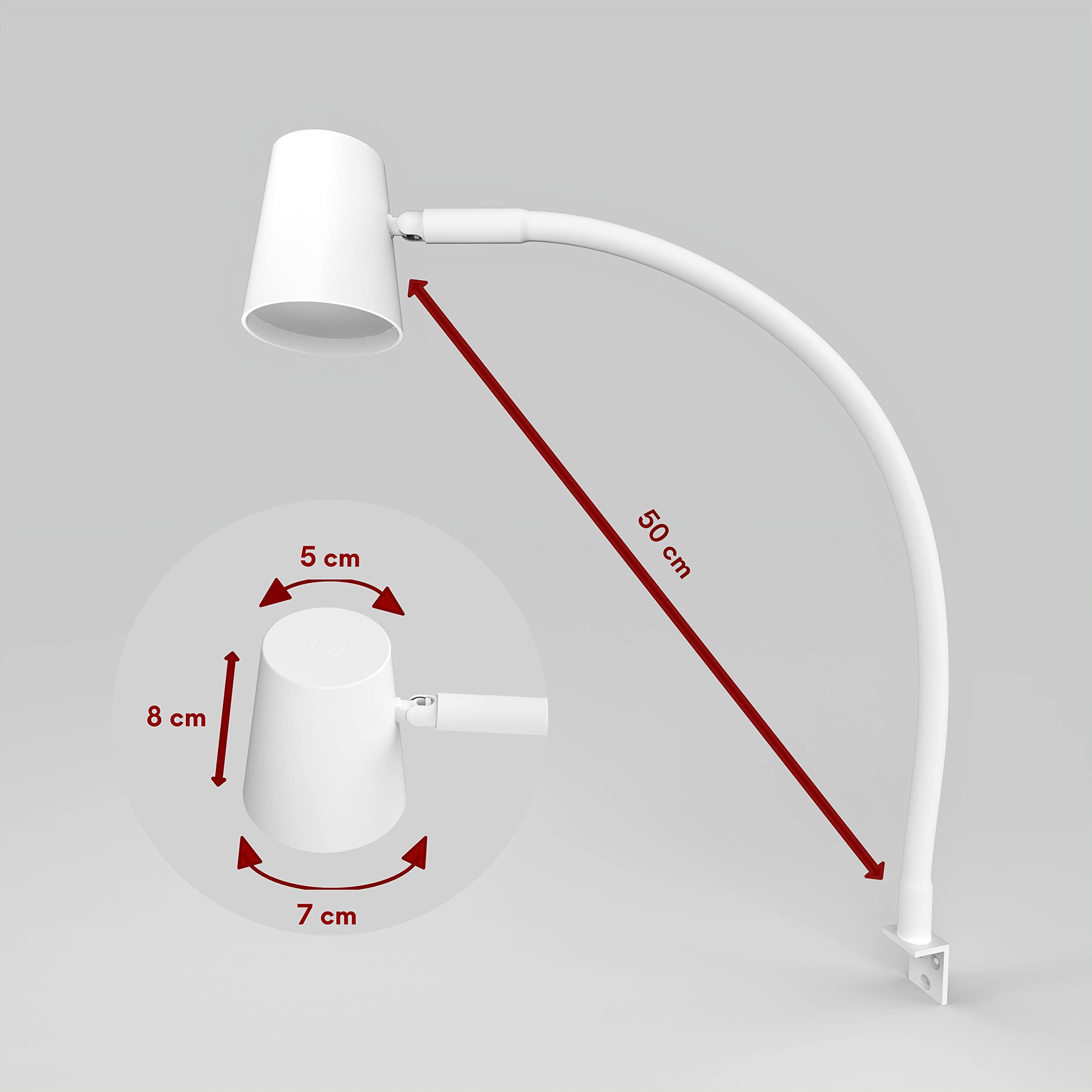 kalb | LED Bettleuchte, weiss, warmweiss, Auswahl:1er SET