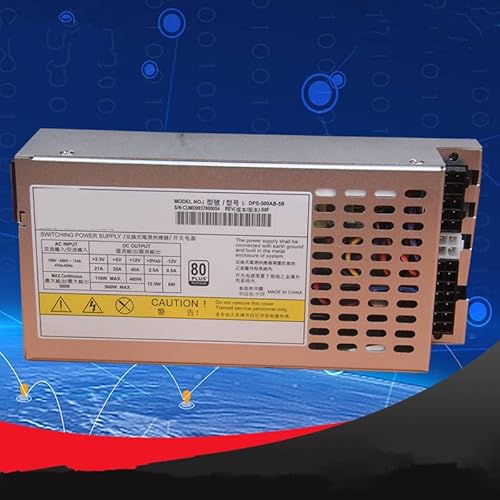 PSU For 80plus Platinum Itx Flex Small 1U K39 T49 T34 39 R47 44 M41 A35 S3 500W 電源 DPS-500AB-5B