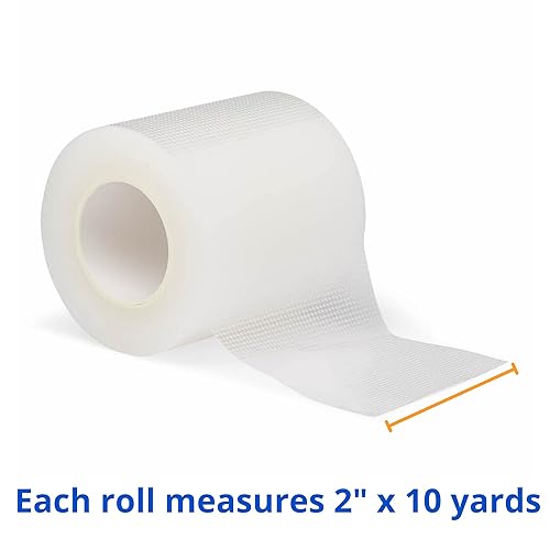 Miniatura 9 de Medline - PRM260201H Caring - Cinta adhesiva transparente, 1 pulgada x 10 yardas (caja de 12 rollos)