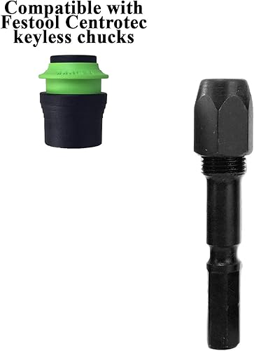 Miniatura 2 de Make it Snappy Herramientas Adaptador de broca de 532 pulgadas, compatible con mandriles Festool Centrotec #92010