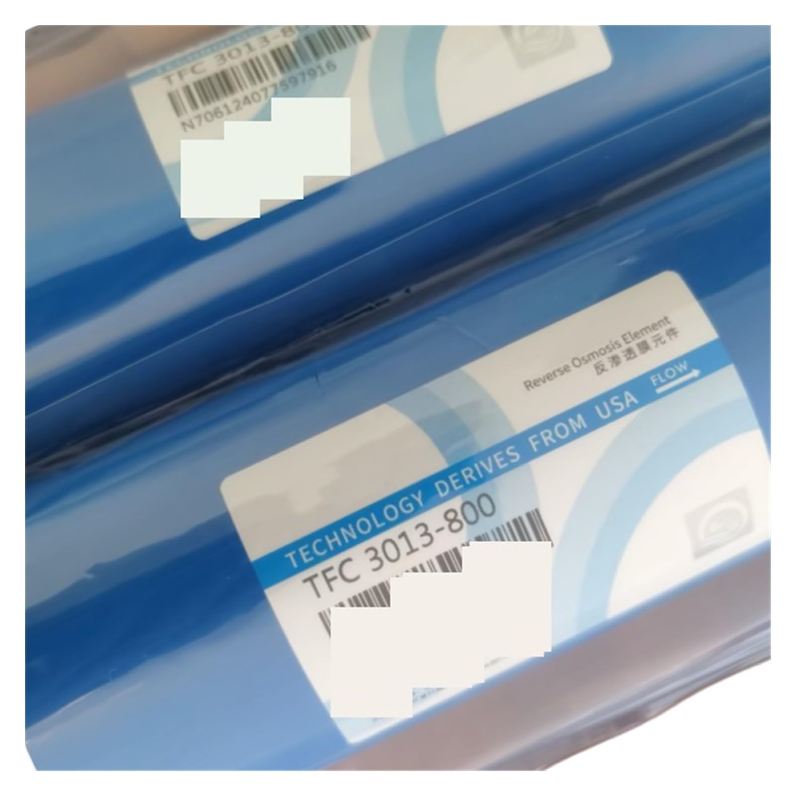 RO-Membranfilter 2 stücke 800 Gpd Umkehrosmose Filter Umkehrosmose 3013-800G RO Membran Küche Wasserfilter Teile Effektive Sedimententfernung