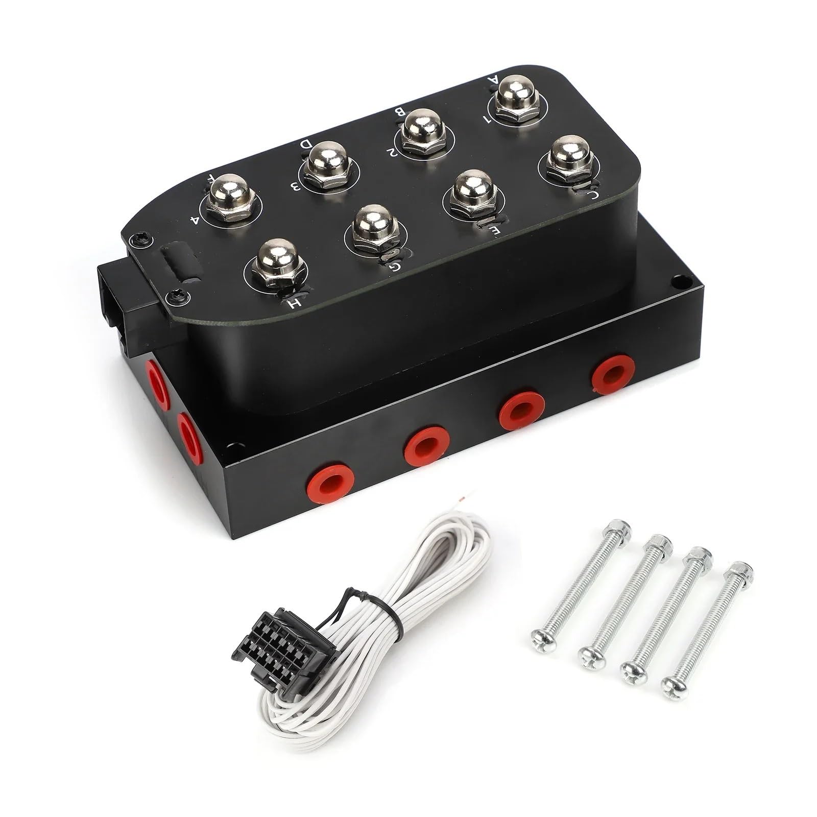 Amortyzatora pneumatycznego firmy 12V 0-200psi/0-300psi Zawór elektromagnetyczny Zawieszenie pneumatyczne Amortyzator do automatycznego szybkiego sterowania Fbss(0-300psi)