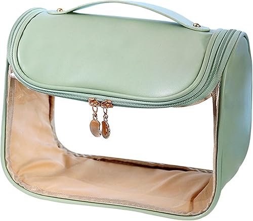 Bolsa de aseo de viaje con gancho colgante para mujeres y hombres, organizador de viaje, bolsa organizadora de cosméticos de maquillaje para