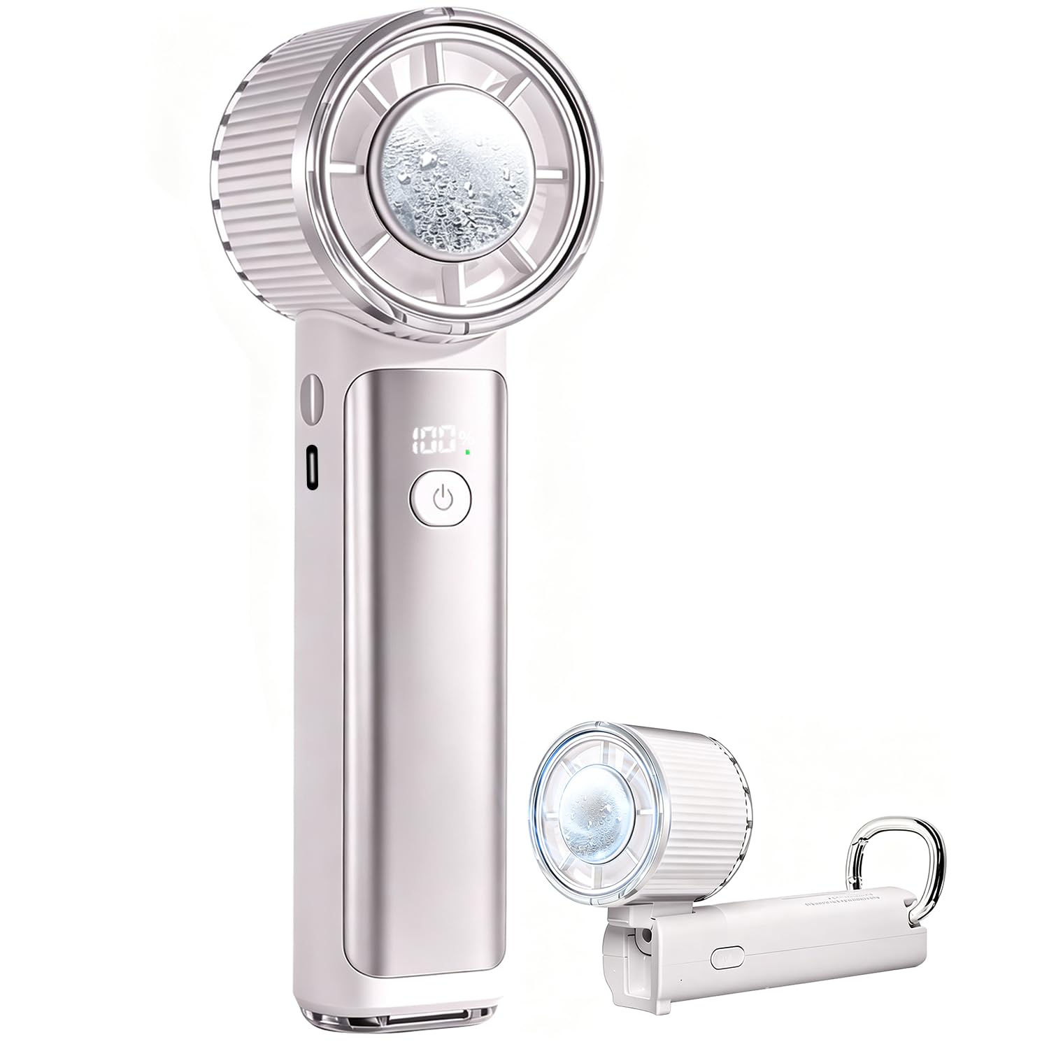 Amazon | CICIBELLA ハンディファン 2026 冷却プレート 4Way冷却