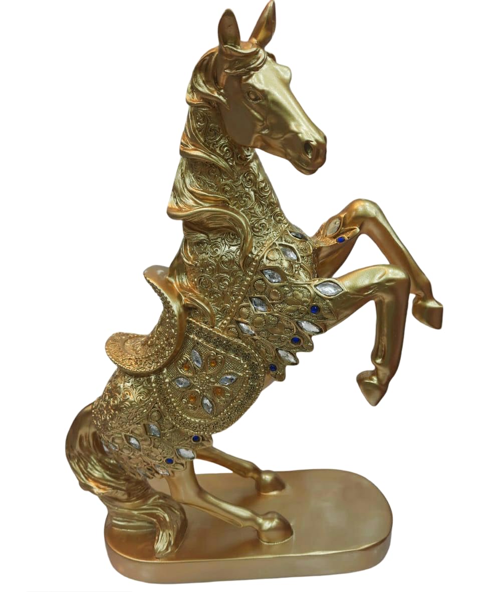 GenericArtisan-Crafted Horse Sculpture, Capturing the Majesty of Equine Beauty in Timeless Form