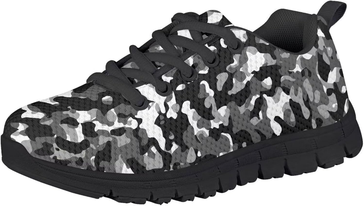 Funnydude Cute Print Boys Walking Shoes Casual Tennis Shoes Lightweight Breathable Sneakers for Parks