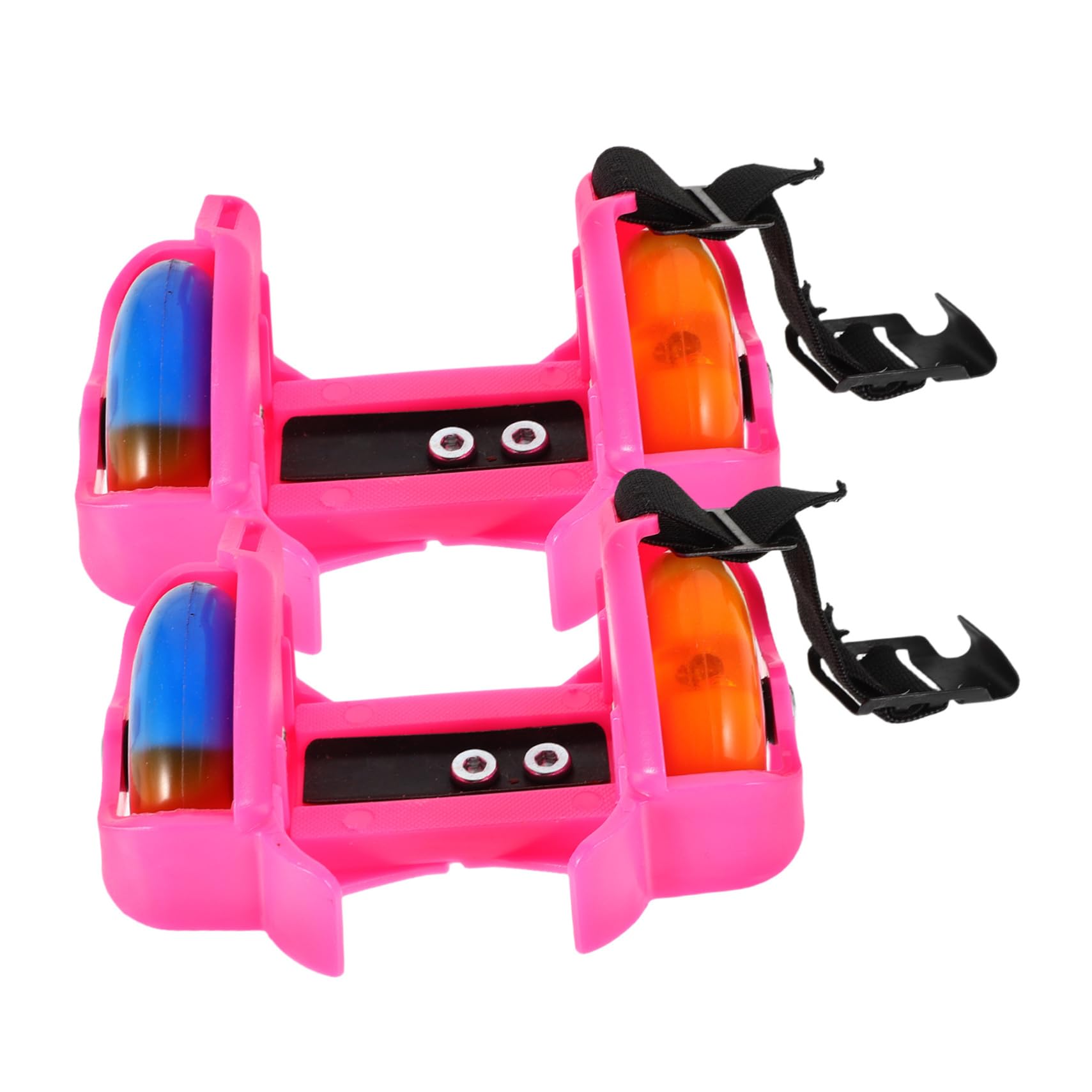 HANABASS 1 Pair Boys and Girls Roller Skates Led Wheels Shoes Boys Girls Skating Shoes Safe Night Skate Outdoor Indoor Sports