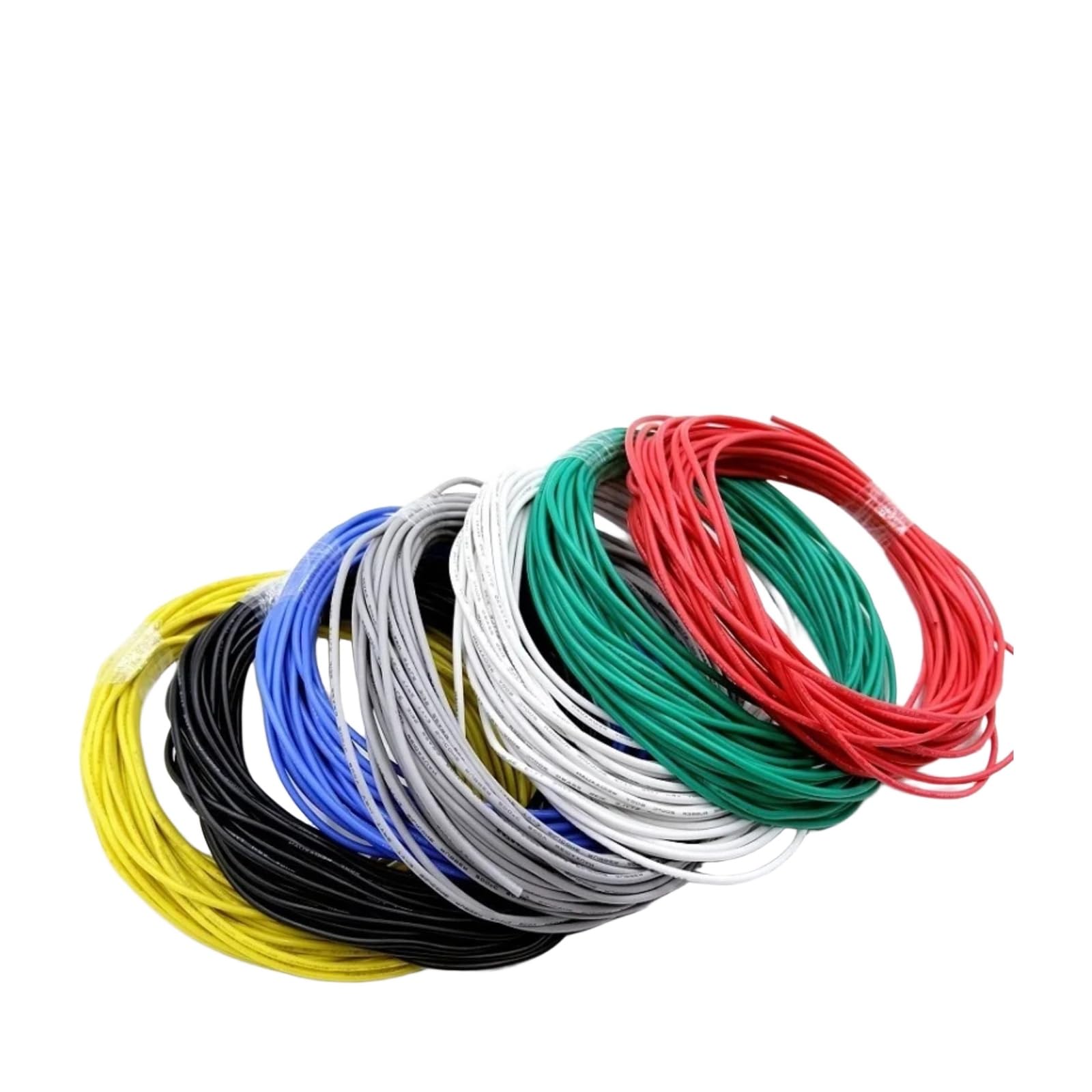 2M/5M Cavi di rame 32 28 24 22 20 18 16 14 12 AWG silicone morbido UL3239 3KV flessibile DIY cavo LED illuminazione elettronico(Pink; 5m; 24AWG)