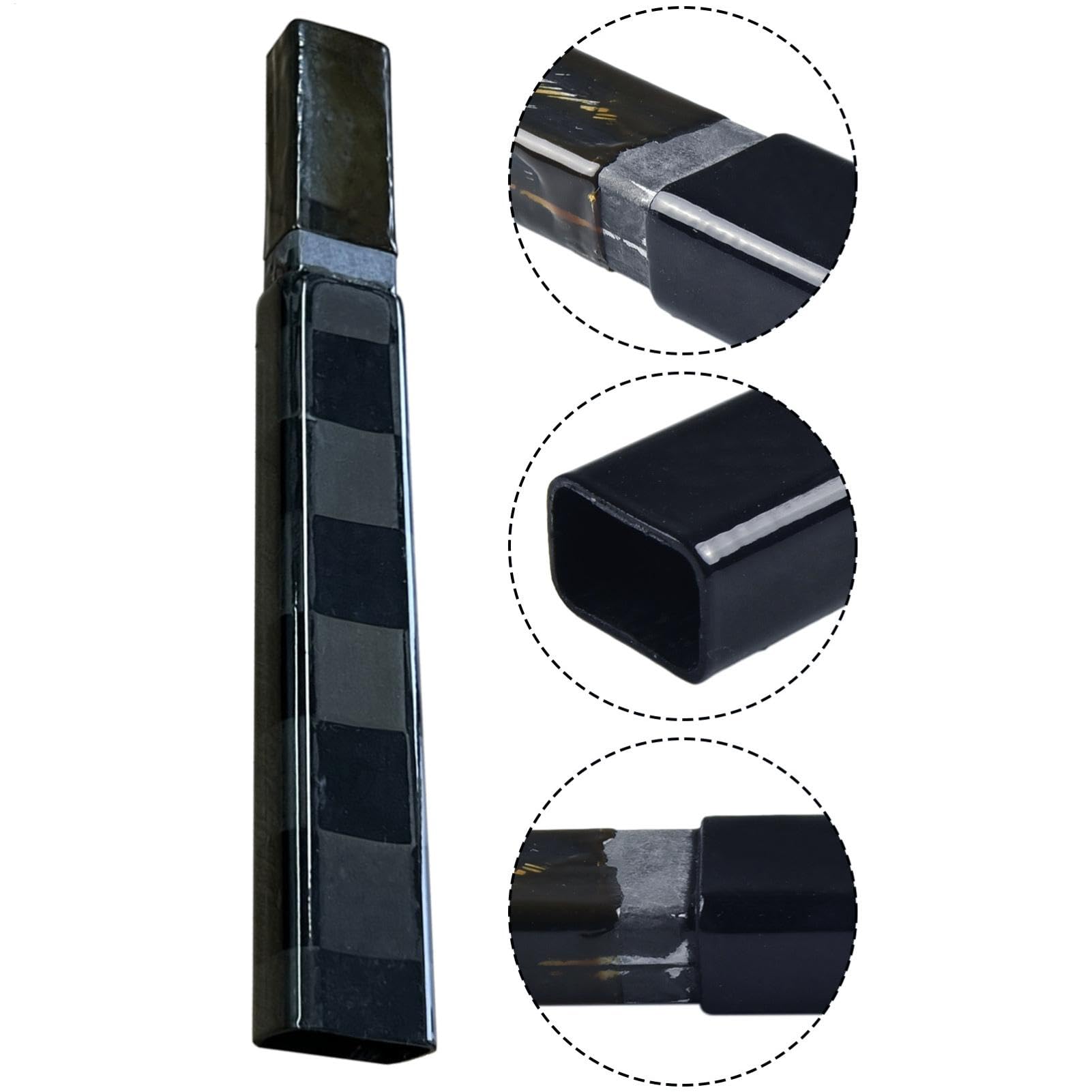 Hockey Stick Extension End Plug – Penna di prolunga in fibra di carbonio per hockey su ghiaccio – Estensione per esterni – lunghezza del ricamo versatile, pratica sostituzione – Tappi terminali per