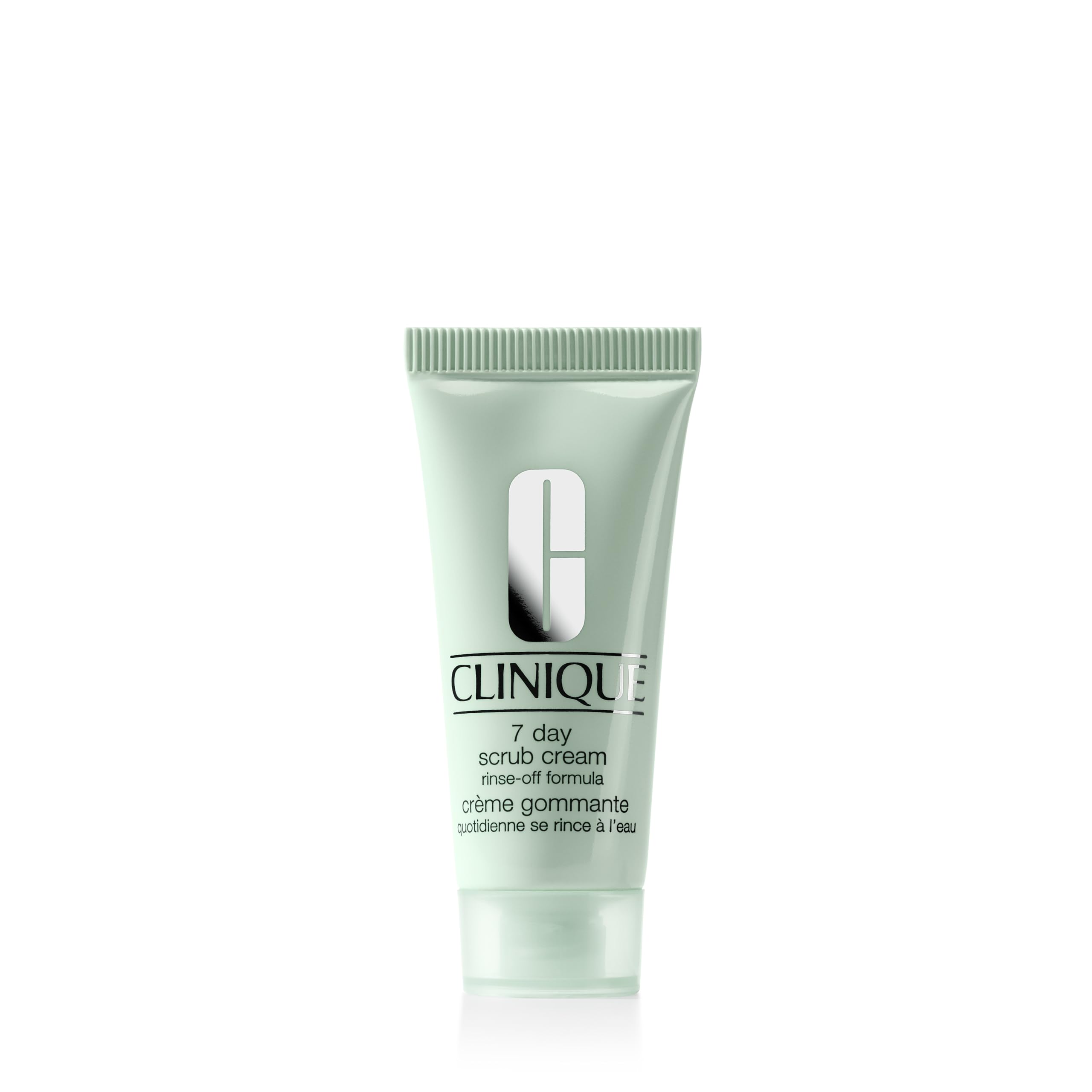 Clinique7 Day Daily Gentle Face Exfoliator Lightweight Scrub Cream For All Skin Types | Mild Face Scrub With Silica | Exfoliating + Refining