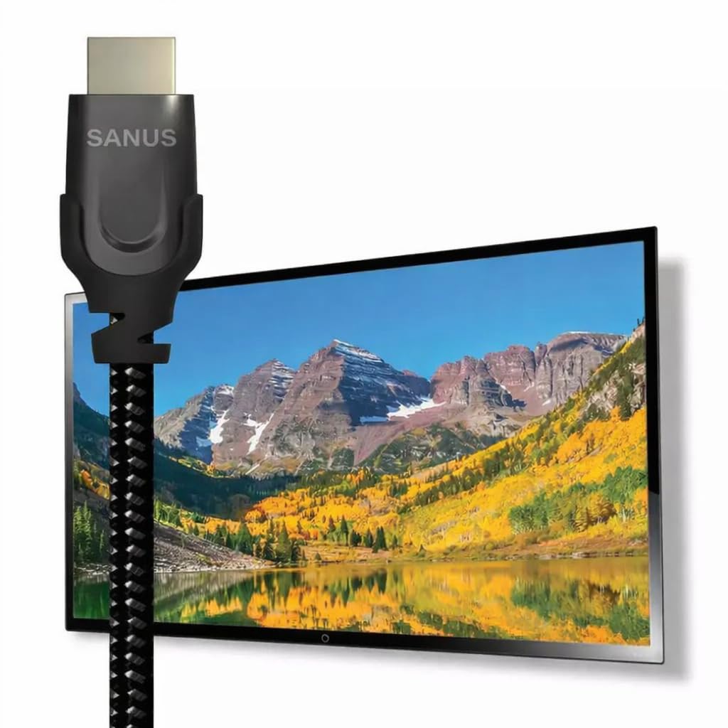 Sanus SAC-20HDMI7 2.0 4K 18Gbps Premium Certified High Speed Cavo HDMI con Ethernet (7 metri/22.96 piedi)