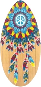 Skimboard Beach Toy Versatile Portable for Beginners Adults Wood Skim Board
