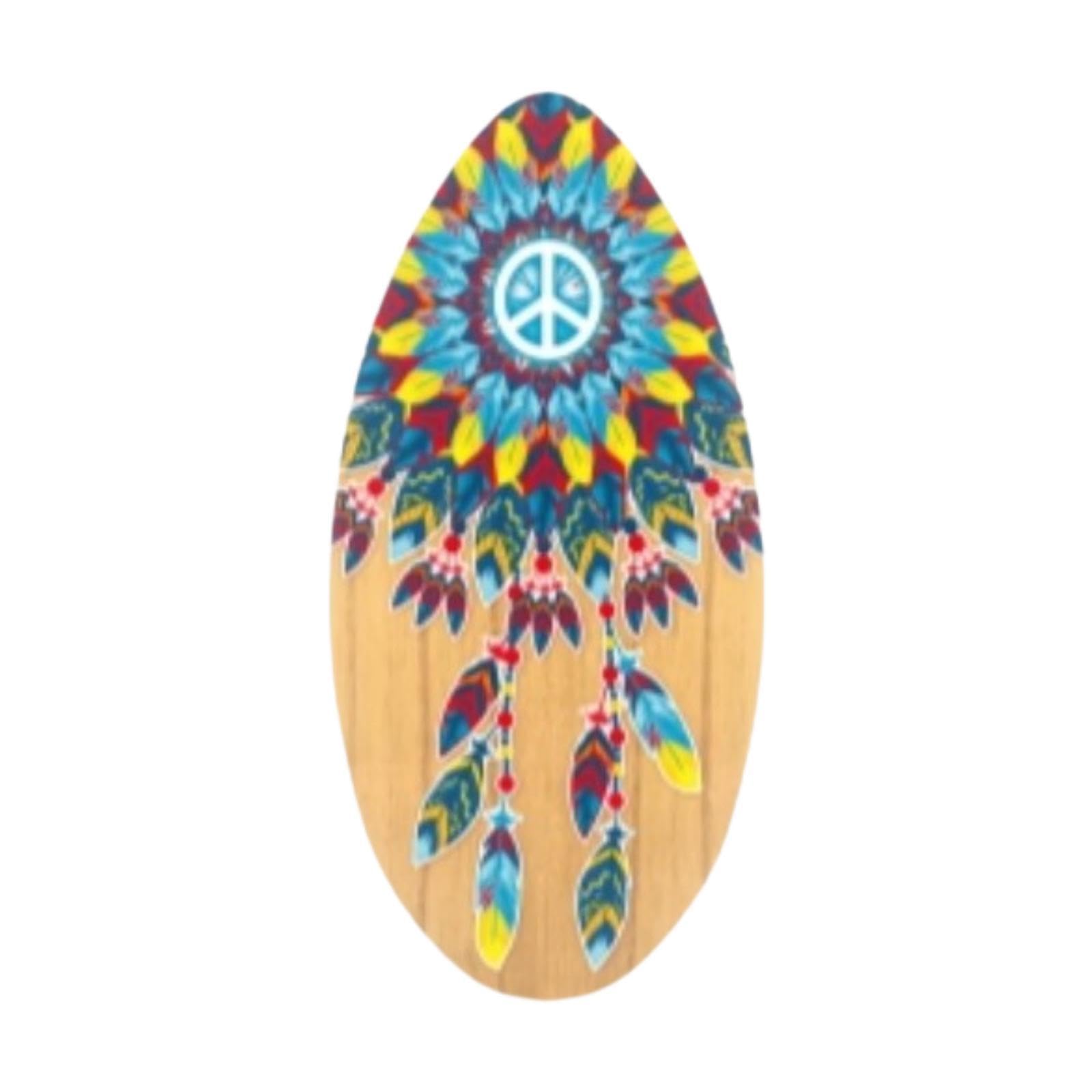 Skimboard für Anfänger Erwachsene Wassersport Strandspielzeug Holz Skim Board