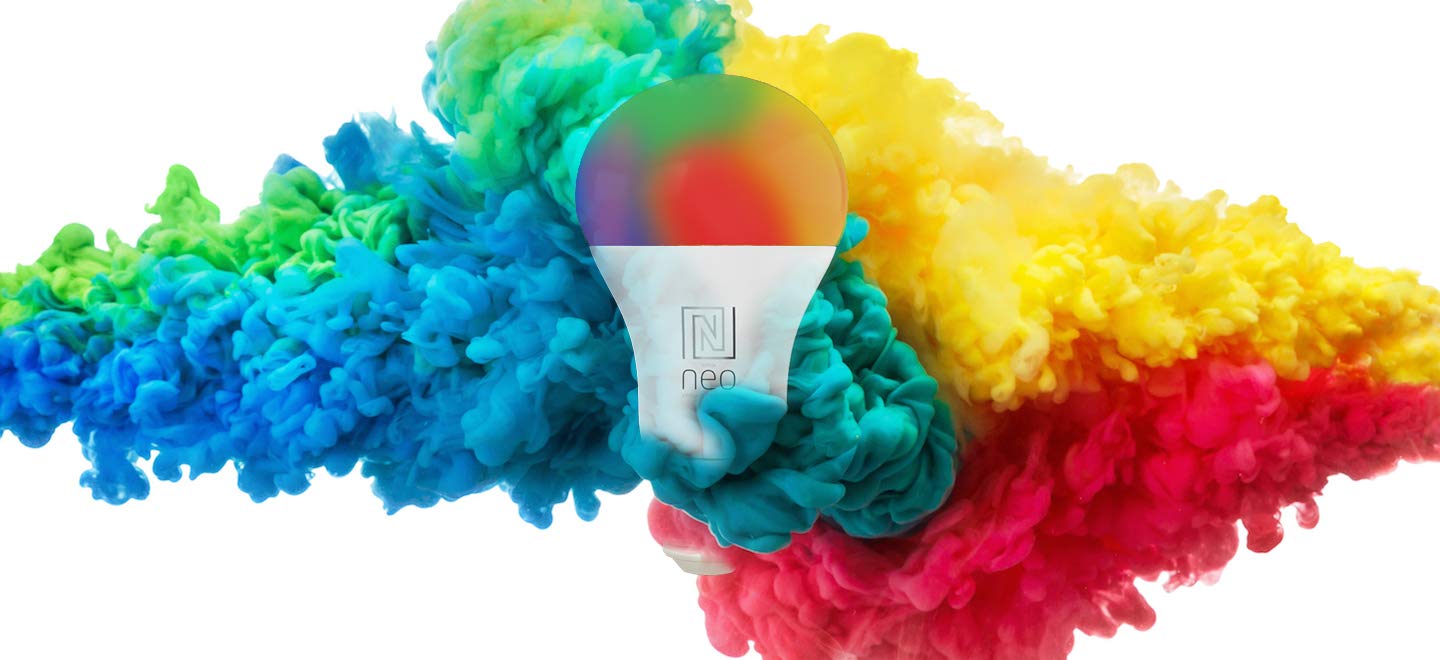 Immax Neo COCONO inteligentne wiszące światło, w zestawie przełącznik przyciemniania, zmiana koloru RGB, możliwość ściemniania, ZigBee 3.0, 2700 K, kompatybilne z Echo Plus i Echo Show oraz Philips Hue Bridge (24 x 34 cm)