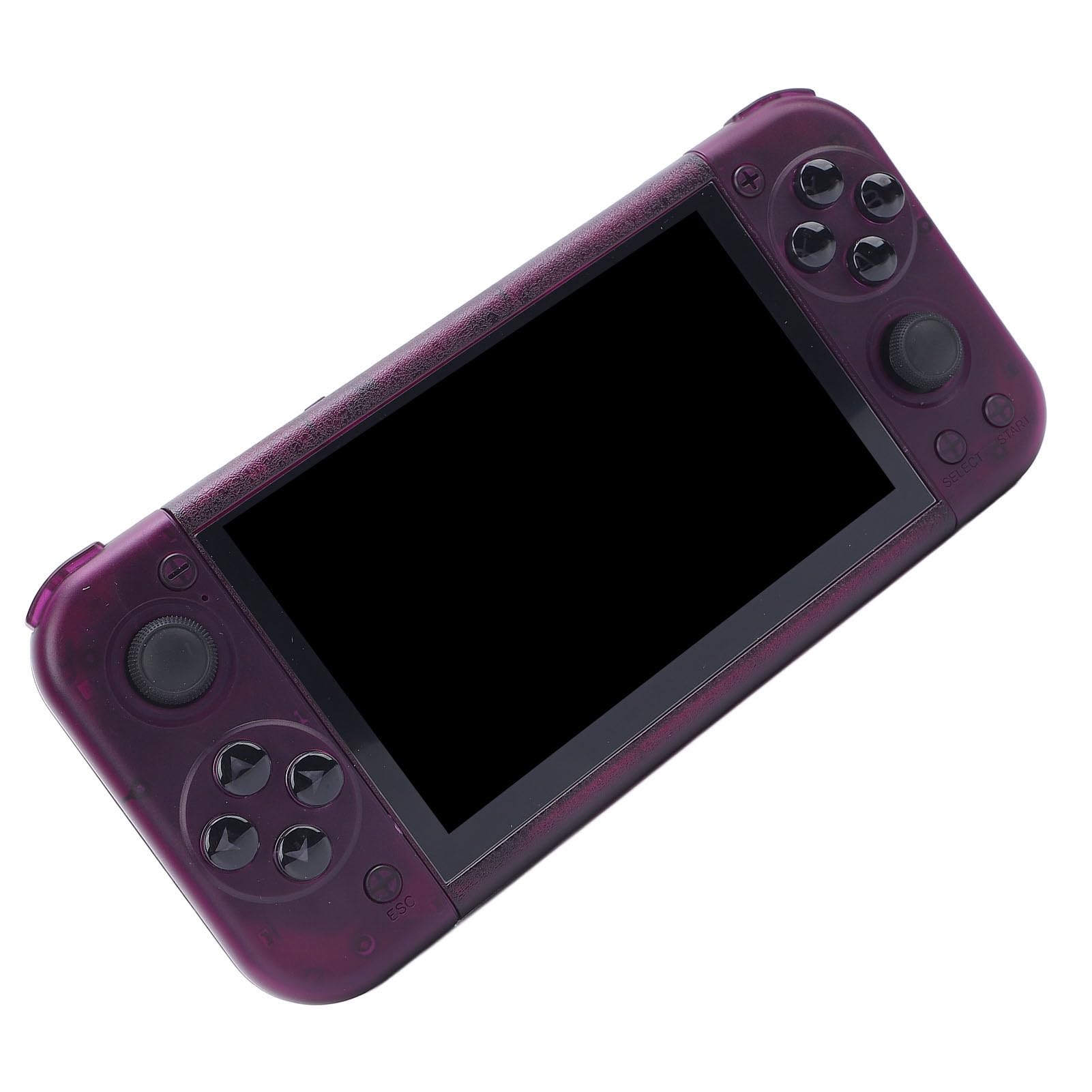 Cocoarm Console per Videogiochi retrò Portatile, Console per Videogiochi Portatile con Schermo IPS da 5 Pollici Joystick 3D Doppi USB C da 2 GB DDR4 64 GB per Giochi in Famiglia da Viaggio (Viola