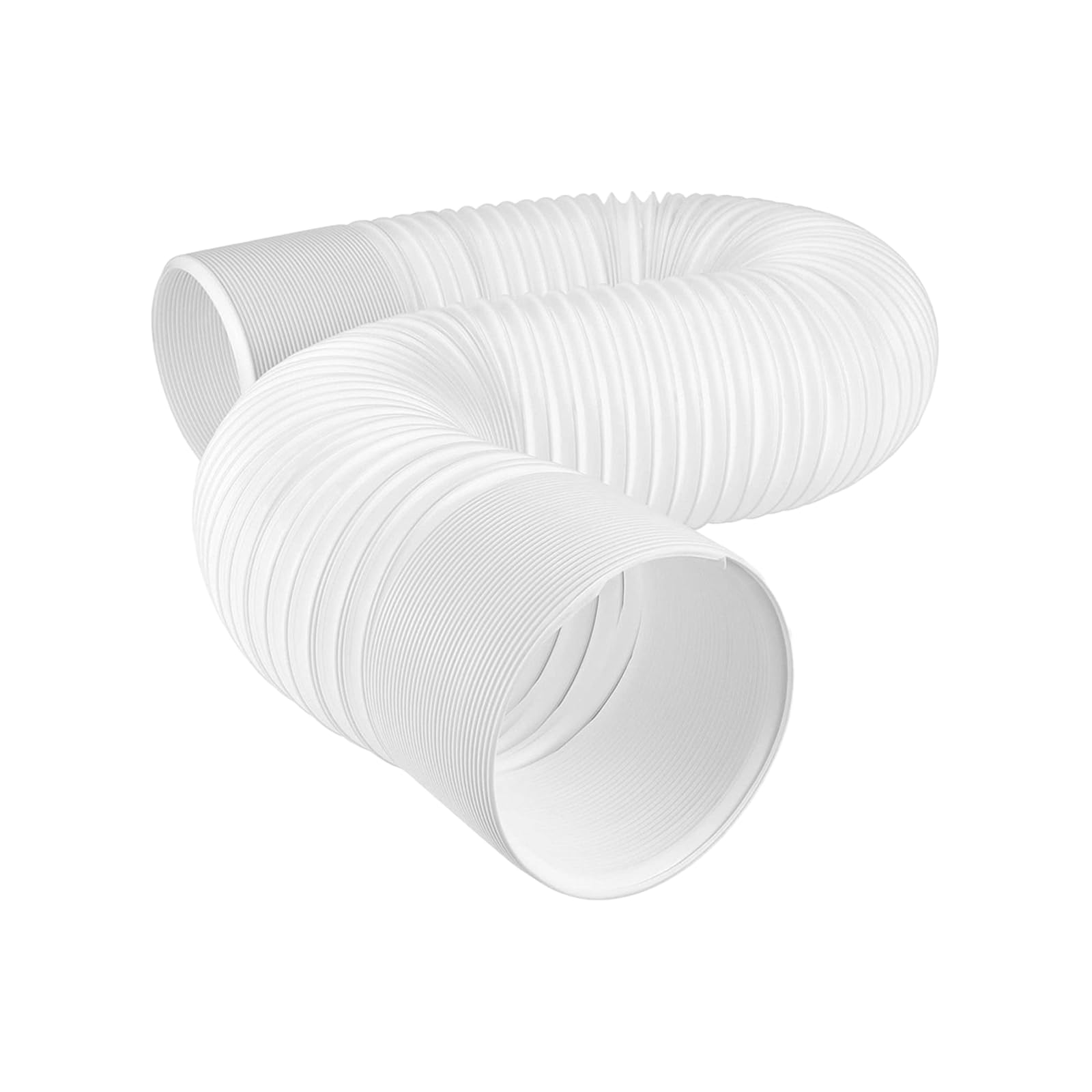 Manguera de aire acondicionado portátil – 5.9 pulgadas de diámetro, rosca en sentido contrario a las agujas del reloj y longitud de hasta 80 pulgadas – Manguera de escape para ventilación de