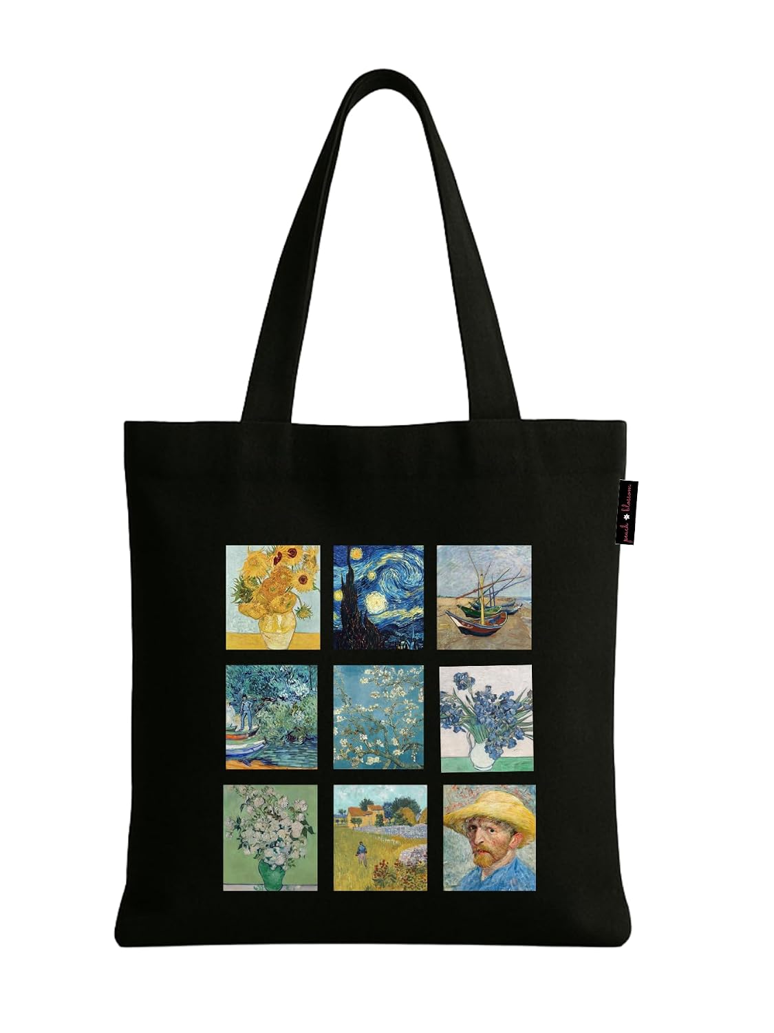 Peach Blossom Women's Printed Cotton Zipper Tote Bags | Zipper With Pouch | Eco-Friendly Cotton Handbags | Canvas Tote Bag... - Review, Price and Buying Guide