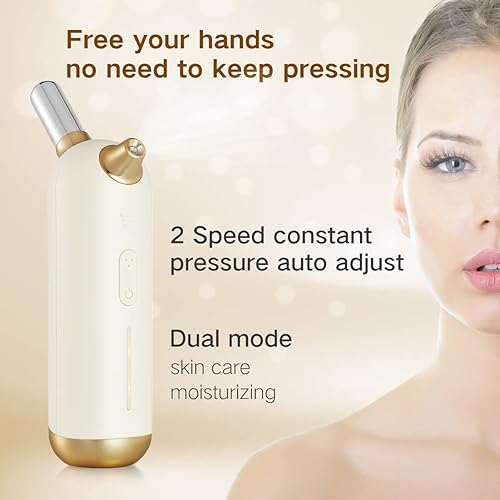 Miniatura 9 de Vapor facial Airbush,Spray de niebla de maquillaje nano para el cuidado de la piel de oxígeno, desatascando los poros y la piel hidratante