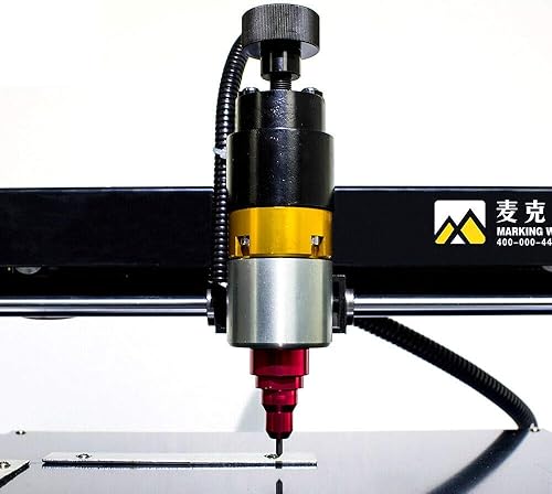 Miniatura 6 de Máquina eléctrica de marcado de metal de 400 W, placa de acero, placa de identificación de identificación portátil, máquina de grabado de joyas,