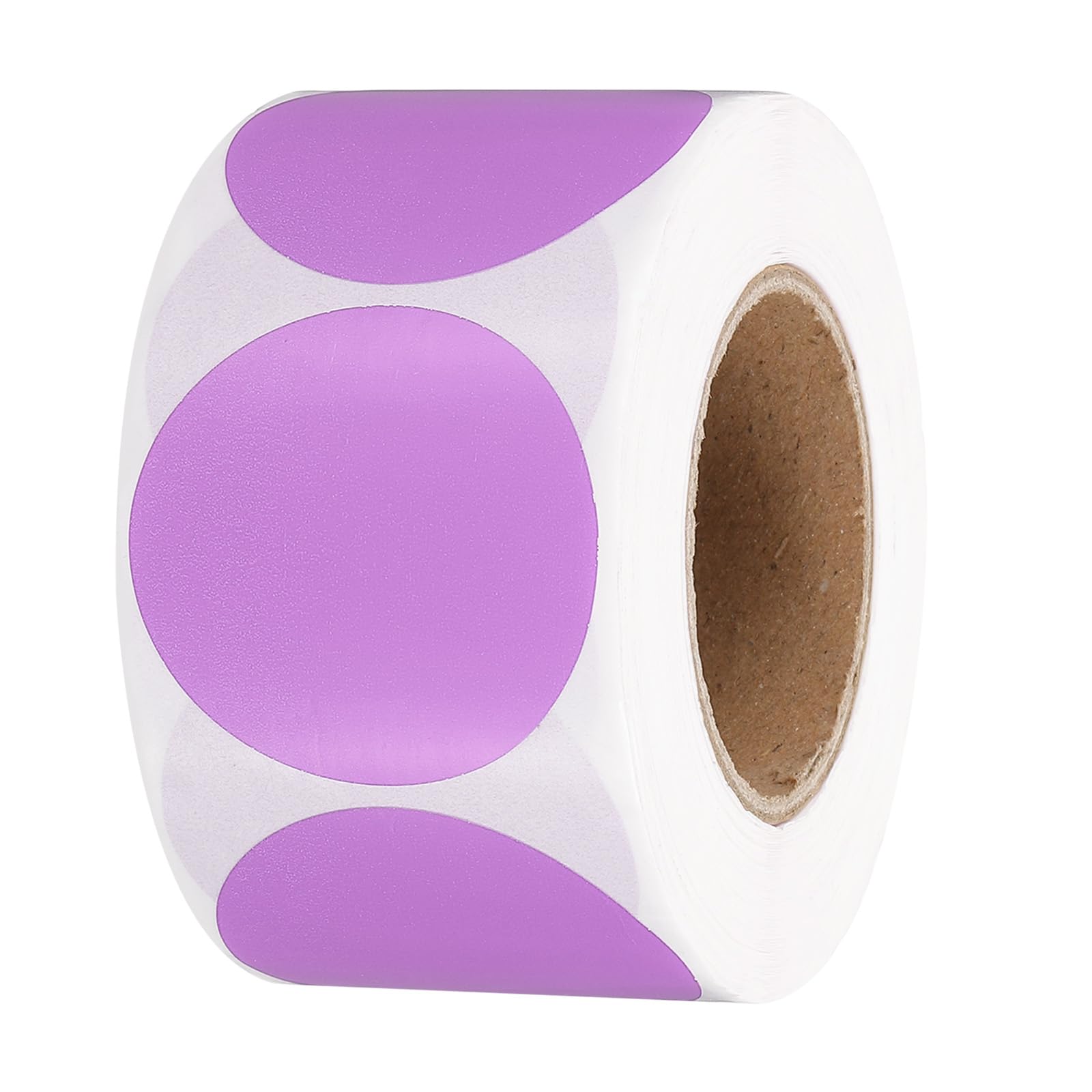 Étiquettes thermiques directes circle pour codage couleur et tri de dossiers - 7